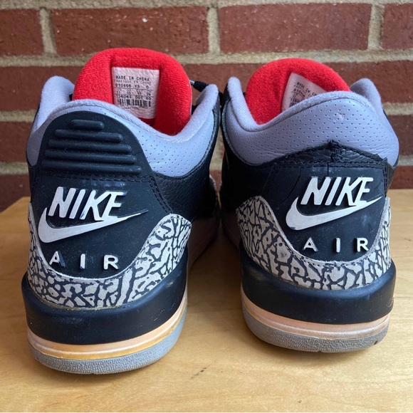 Jordan 3 Black Cement 2001 - Picture 5 of 10